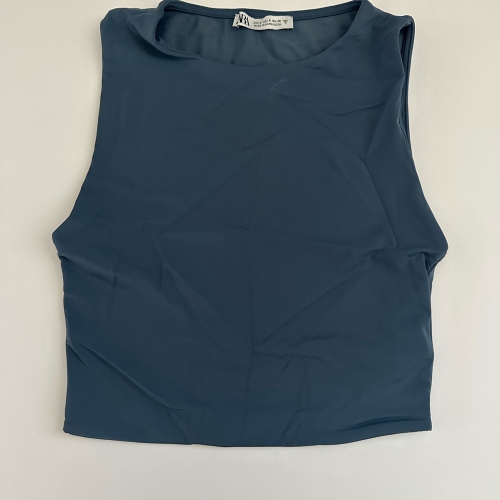 Zara Women's Polyamide Crop Top